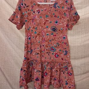 Girls floral dress